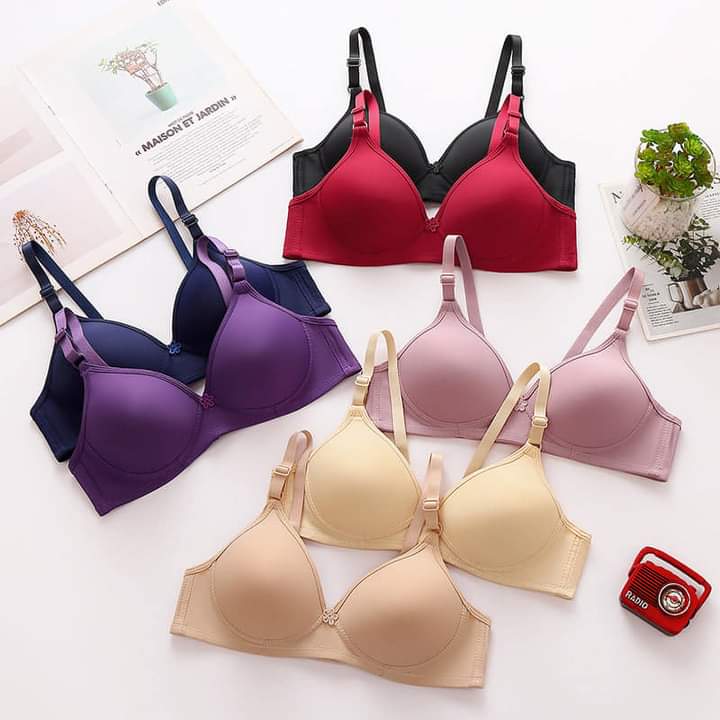 BEAUTIFUL PADDED NON-WIRED FULL CUP BRA IN COTTON P-16
