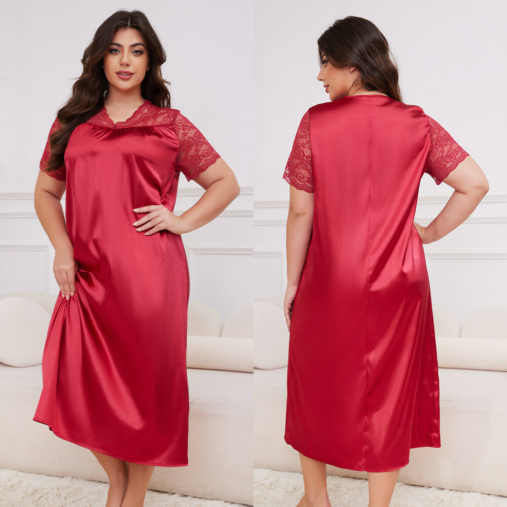 Elegant Sweet Silk Nightwear SN-092