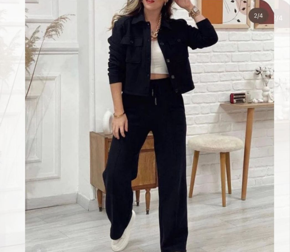 3pcs Button Style Outfit CH-320*