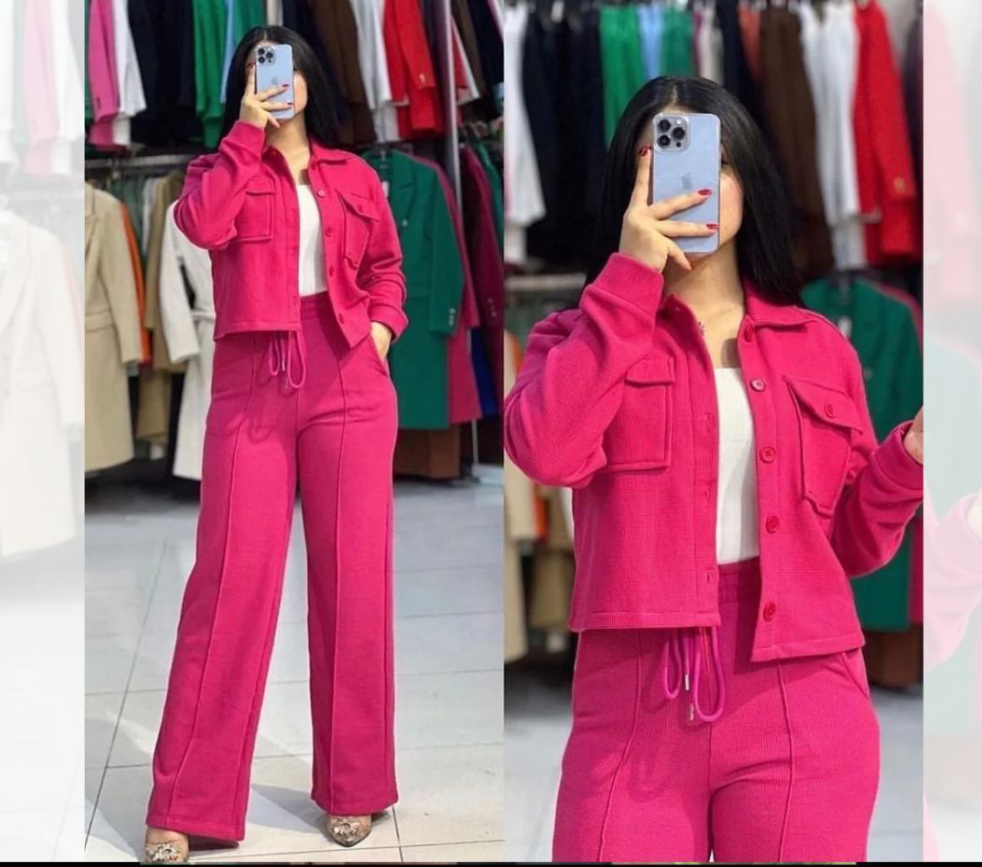 3pcs Button Style Outfit CH-320*