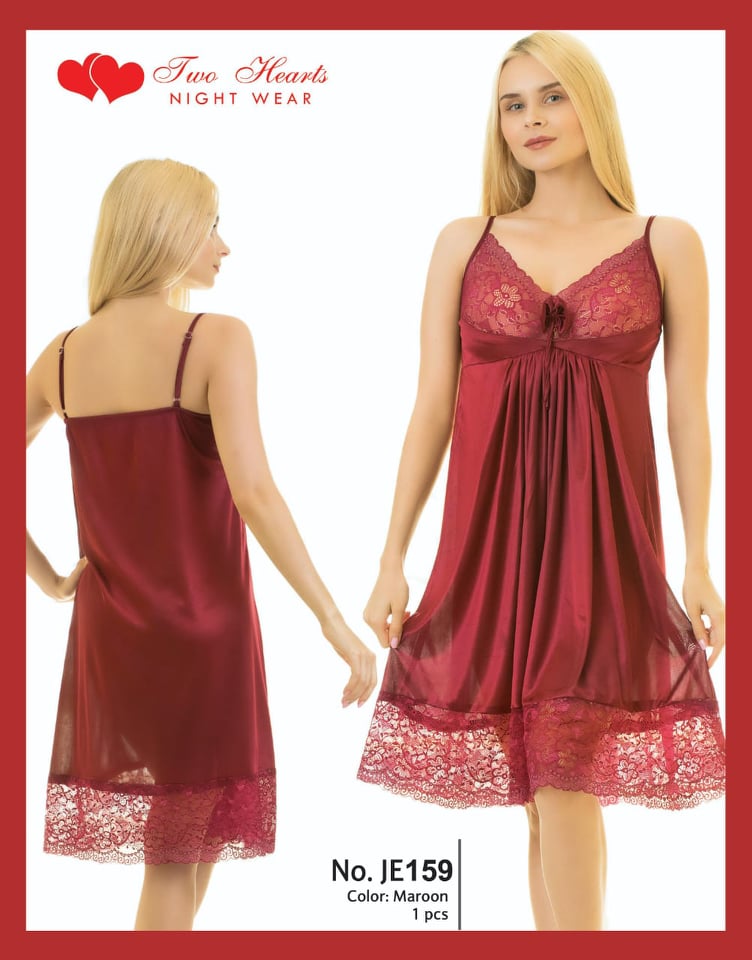 Elegant Two Hearts Nightwear JE-159
