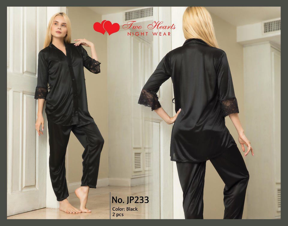 Elegant Two Hearts Nightwear Two Pieces JE-233