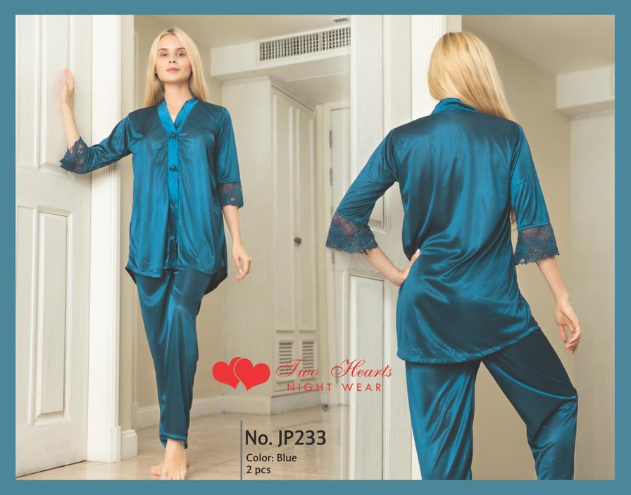 Elegant Two Hearts Nightwear Two Pieces JE-233