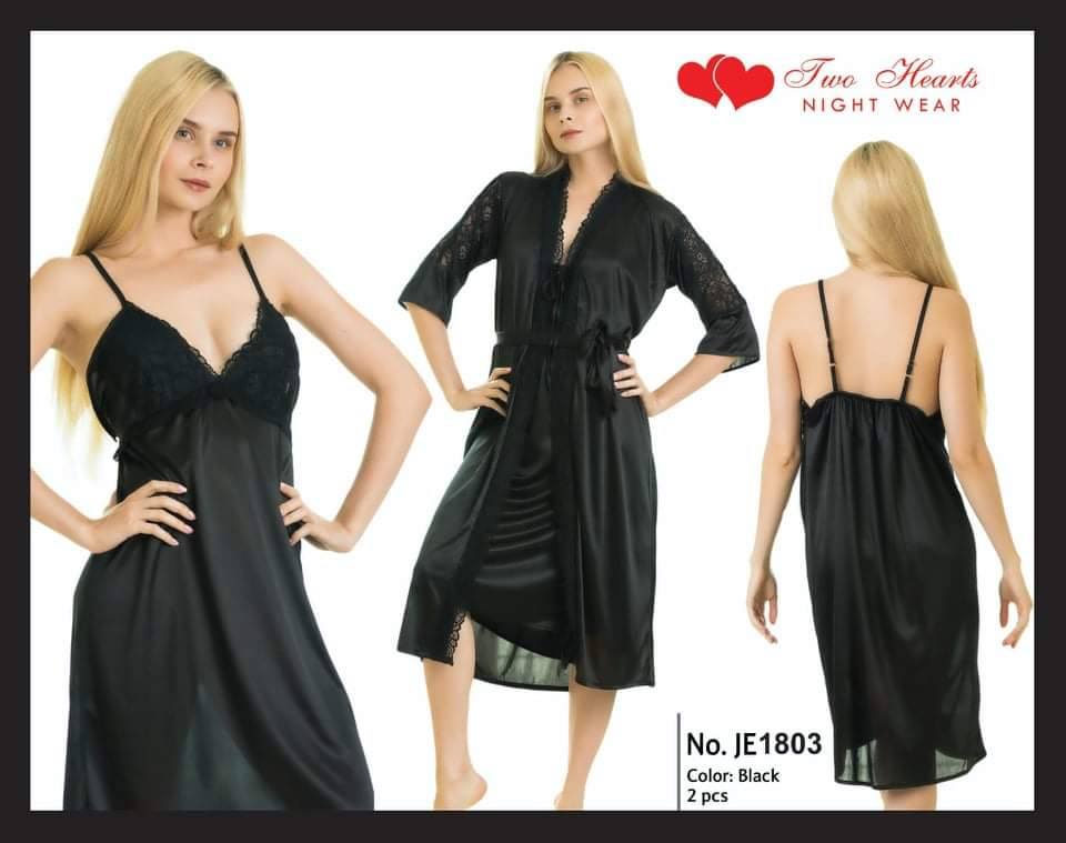 Elegant Two Hearts Nightwear Two Pieces JE-811