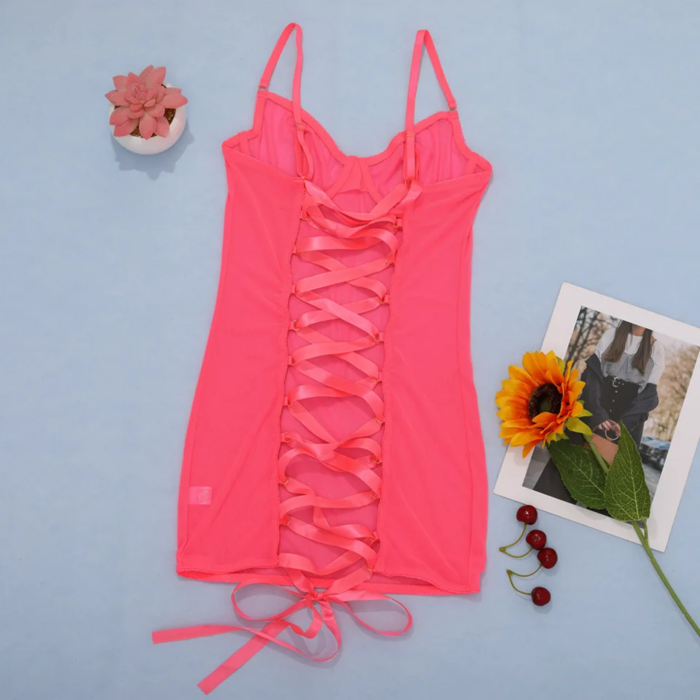 Allure Strappy Cut-Out Bodycon Dress NW-033