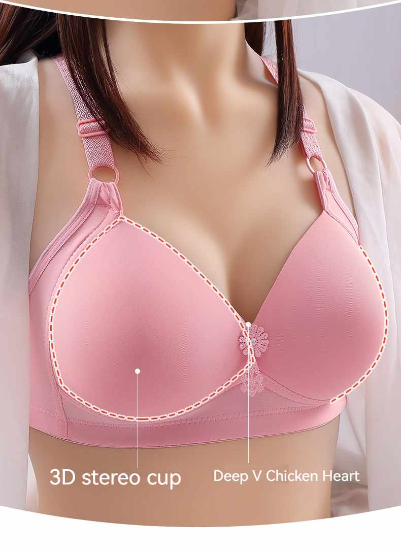 Padded Non-Wired Full Figure Bra PB-12