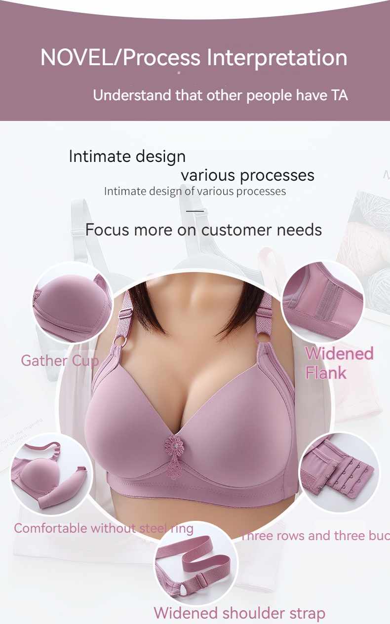 Padded Non-Wired Full Figure Bra PB-12