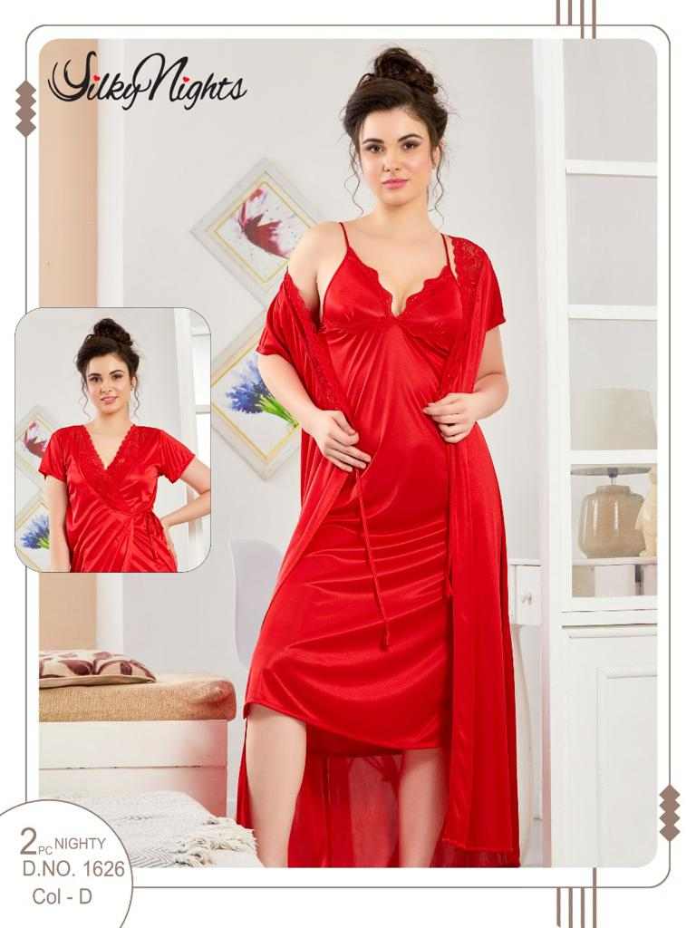 ELEGANT SILKY NIGHTS NIGHTWEAR SN-1626