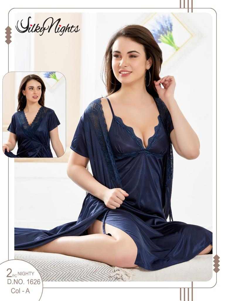 ELEGANT SILKY NIGHTS NIGHTWEAR SN-1626