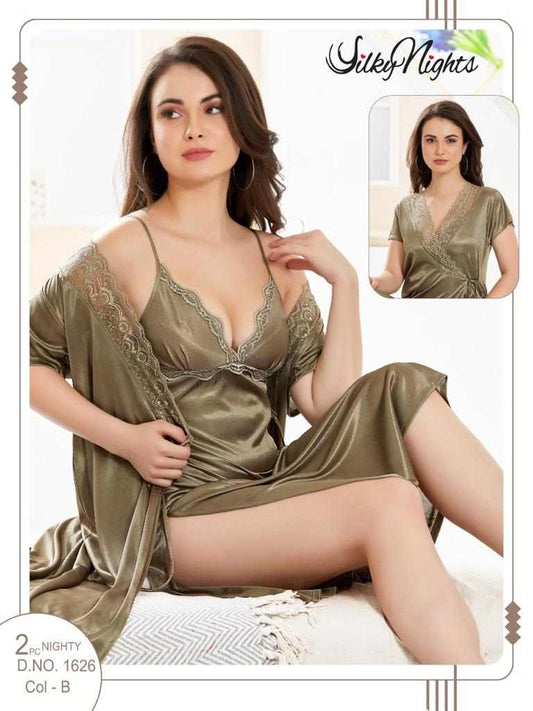 ELEGANT SILKY NIGHTS NIGHTWEAR SN-1626