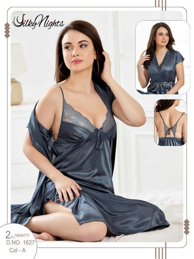 ELEGANT SILKY NIGHTS NIGHTWEAR SN-1627