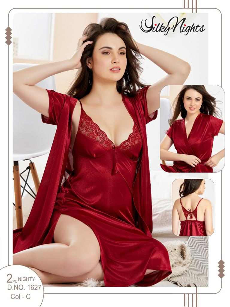 ELEGANT SILKY NIGHTS NIGHTWEAR SN-1627