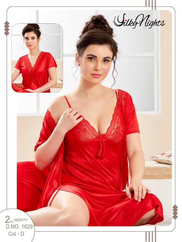 ELEGANT SILKY NIGHTS NIGHTWEAR SN-1629