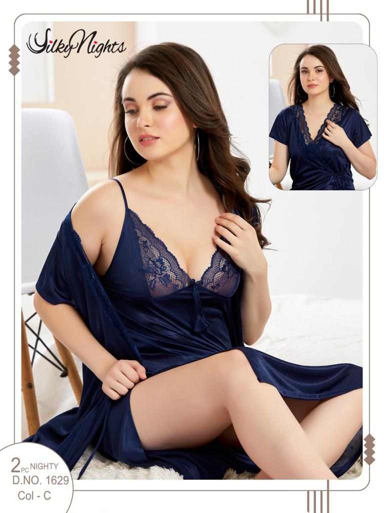 ELEGANT SILKY NIGHTS NIGHTWEAR SN-1629