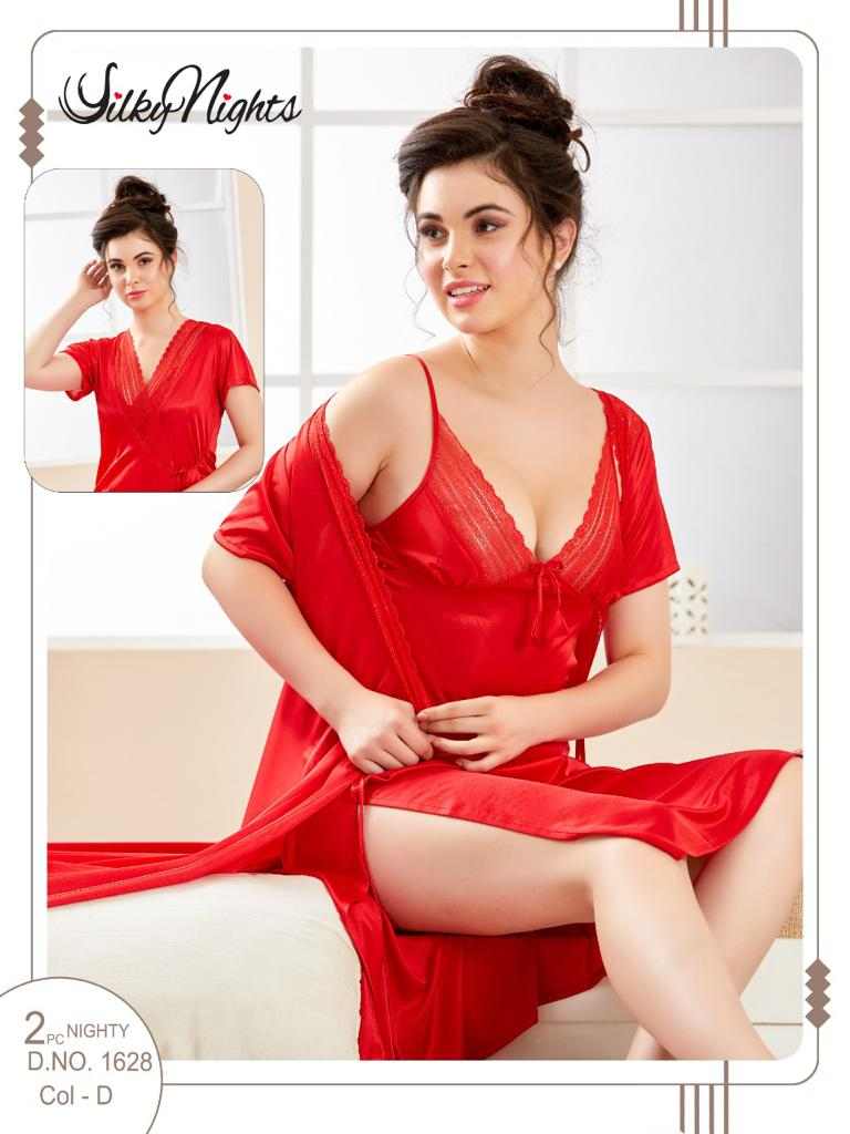 ELEGANT SILKY NIGHTS NIGHTWEAR SN-1628