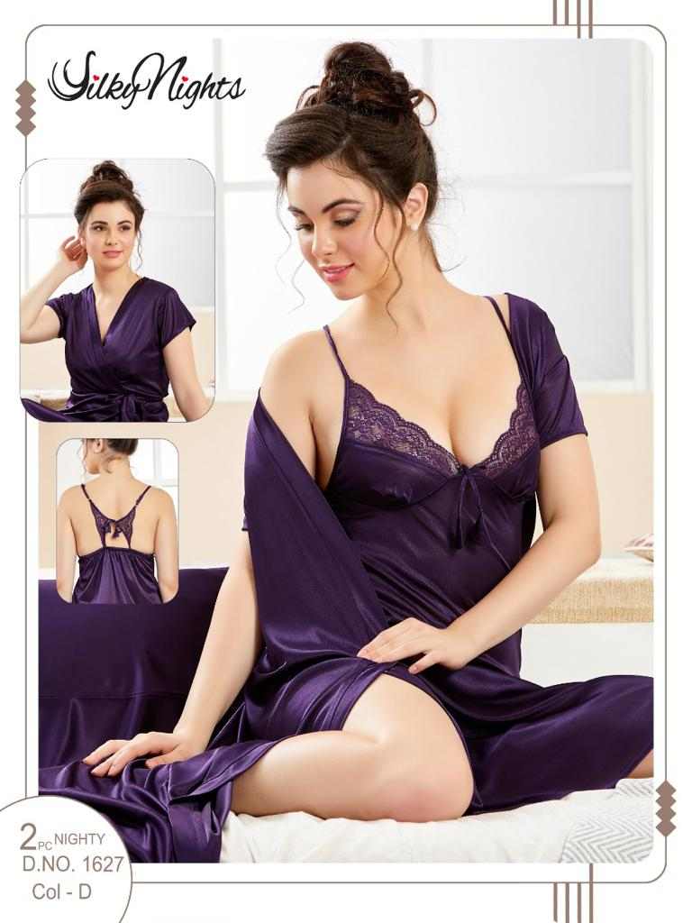 ELEGANT SILKY NIGHTS NIGHTWEAR SN-1627