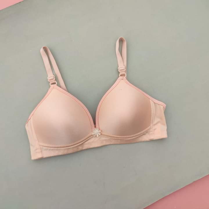 BEAUTIFUL PADDED NON-WIRED FULL CUP BRA IN COTTON P-16