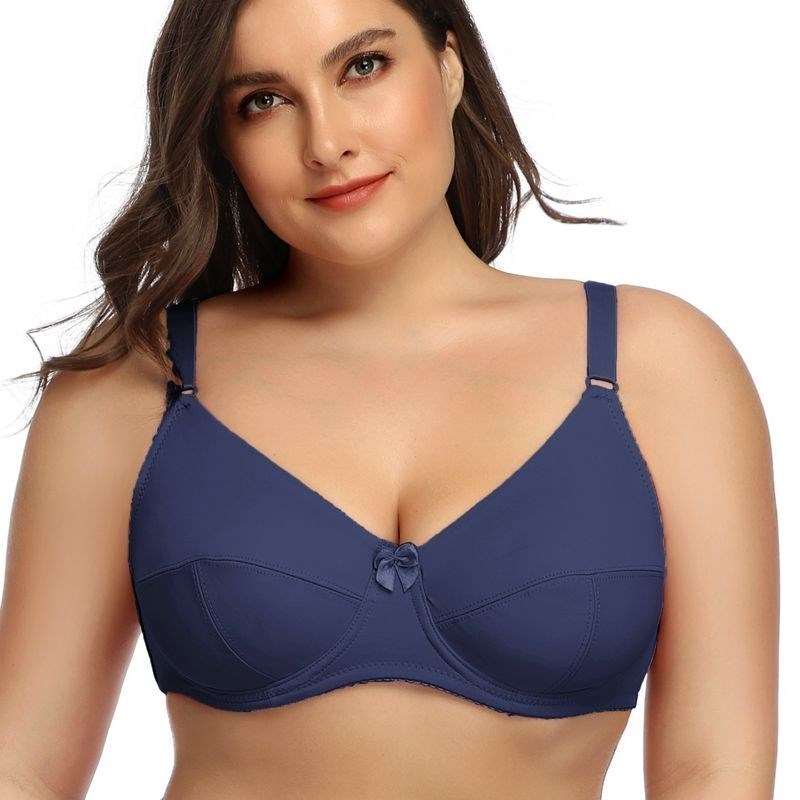 Beautiful Non-Padded Non-Wired Full Cup Bra in Cotton NP-13