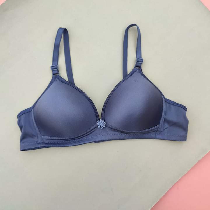 BEAUTIFUL PADDED NON-WIRED FULL CUP BRA IN COTTON P-16