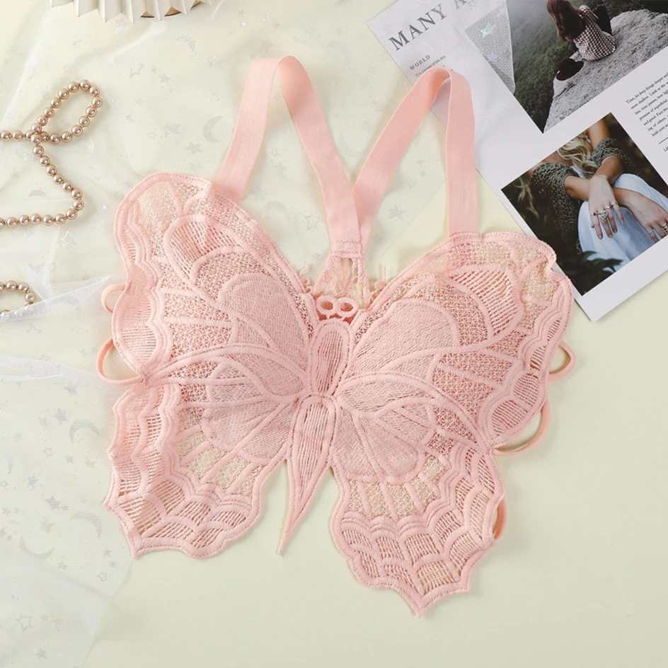 Erotic Butterfly Lace Bra For Women EB-45