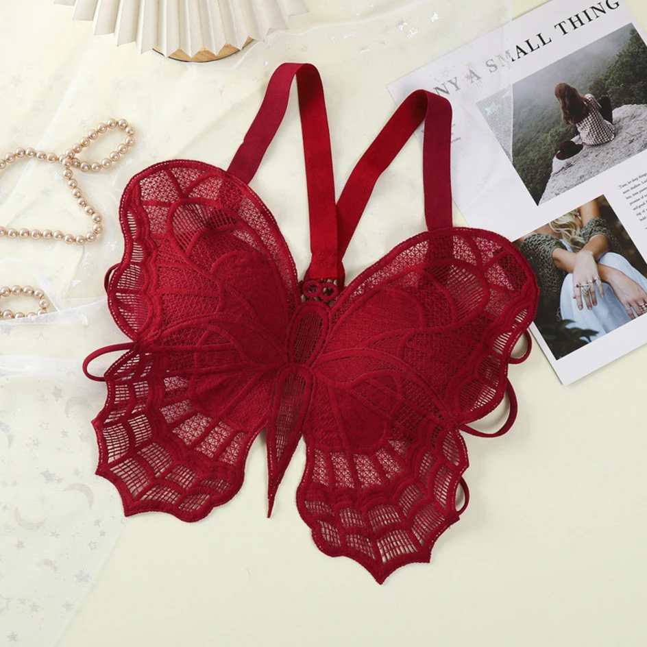 Erotic Butterfly Lace Bra For Women EB-45