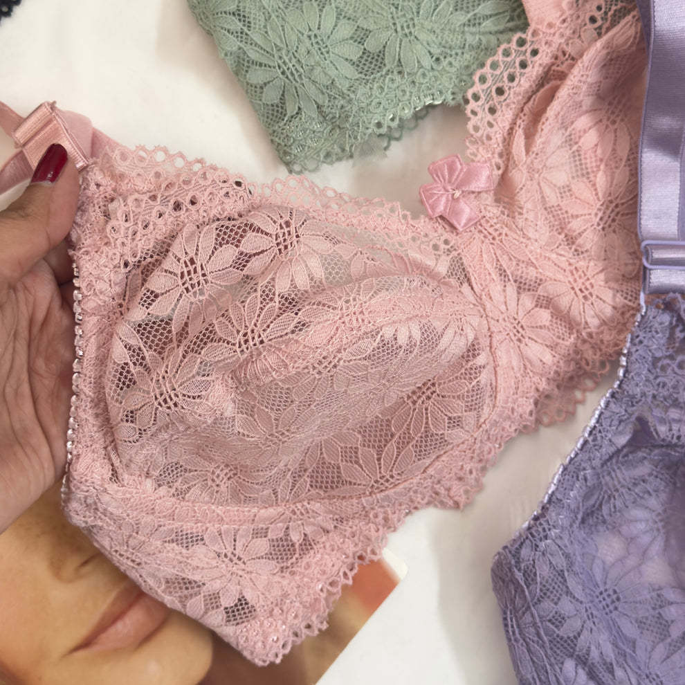 Net Non Wired Daily Wear Bra 889