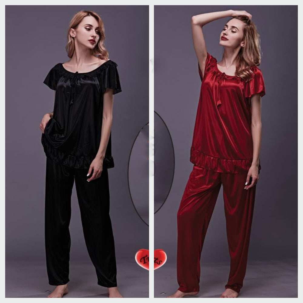 Elegant Two Hearts Nightwear Two Pieces JE-799