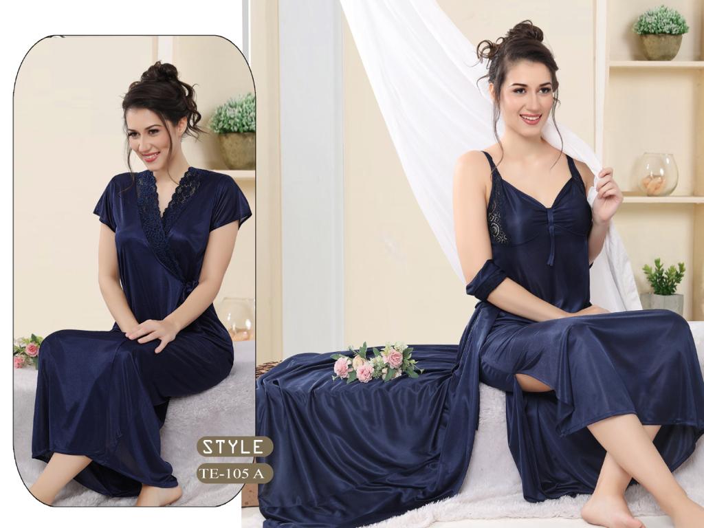 Pcs Wedding Nightwear And Sleepwear Embroided