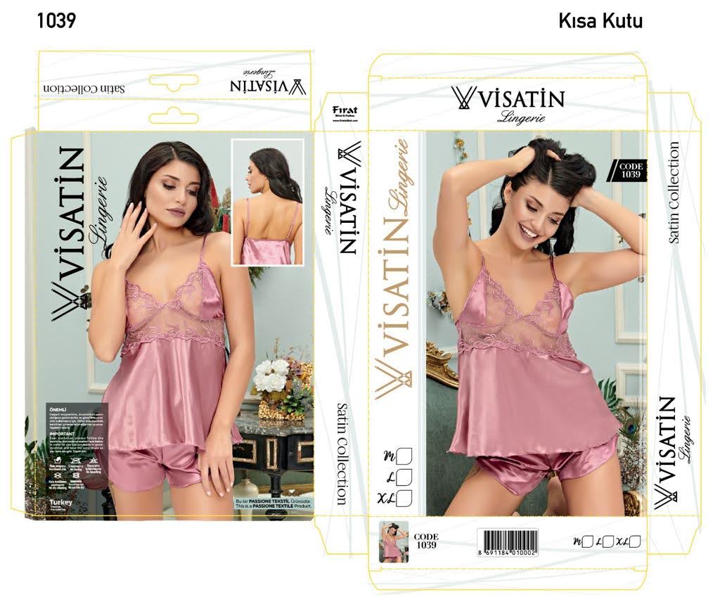 Sexy Lingerie For Women With Satin Cami Shorts Set Nightwear