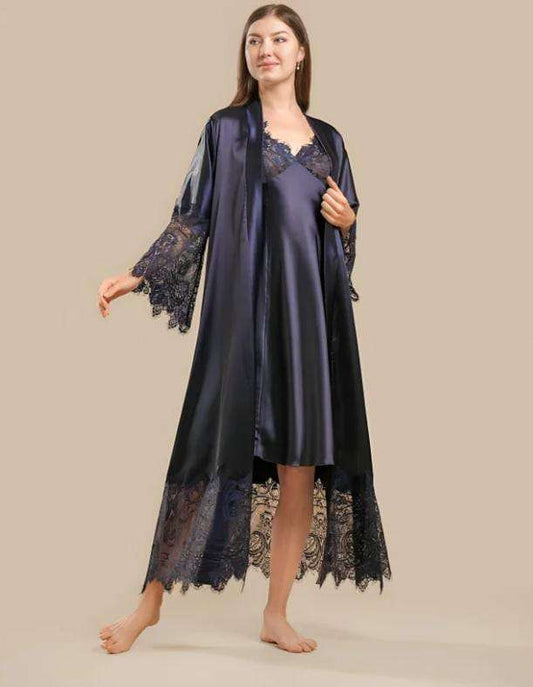 ELEGANT SILKY NIGHTS 2 PIECES NIGHTWEAR SN-111